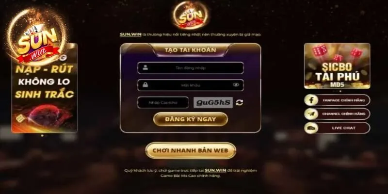 Hướng dẫn cá cược tại cổng game Sunwin chi tiết